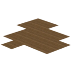 Plancher marron en bois d'érable