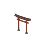 Portail torii écarlate « Voie de restauration »