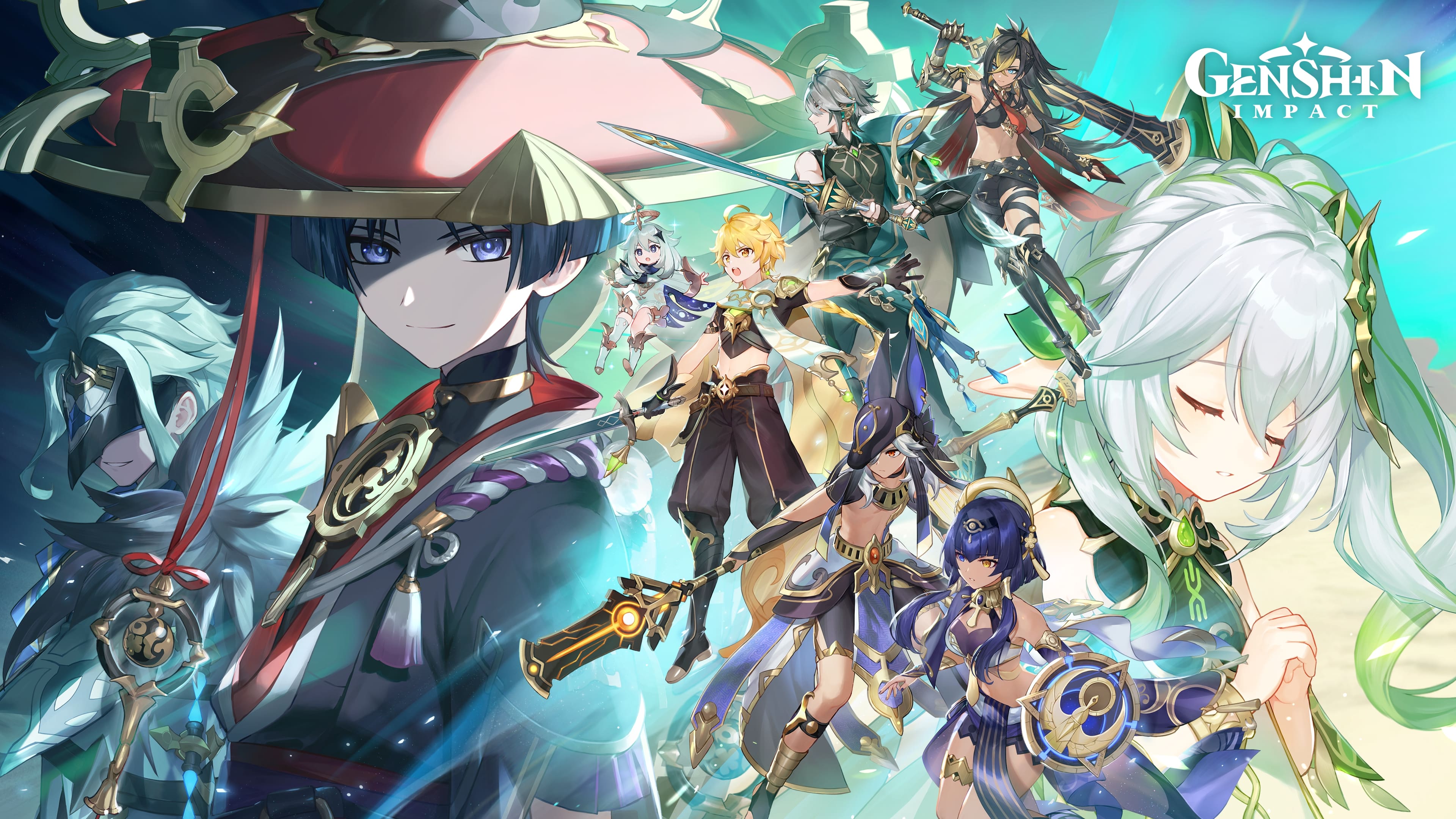 Guerrier Du Labyrinthe Genshin Impact Mise à jour 3.1 : Le Roi Deshret et les Trois Mages - Le Bus Magique Gaming